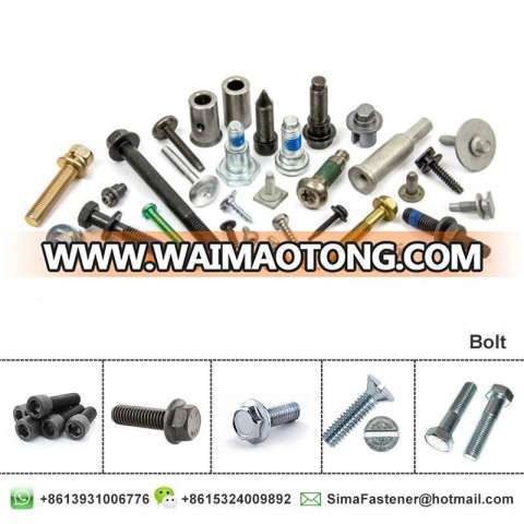 Galvanized Grade 10.9 8.8 4.8 Hex Bolt,Hex flange bolt,high quality bolt nut